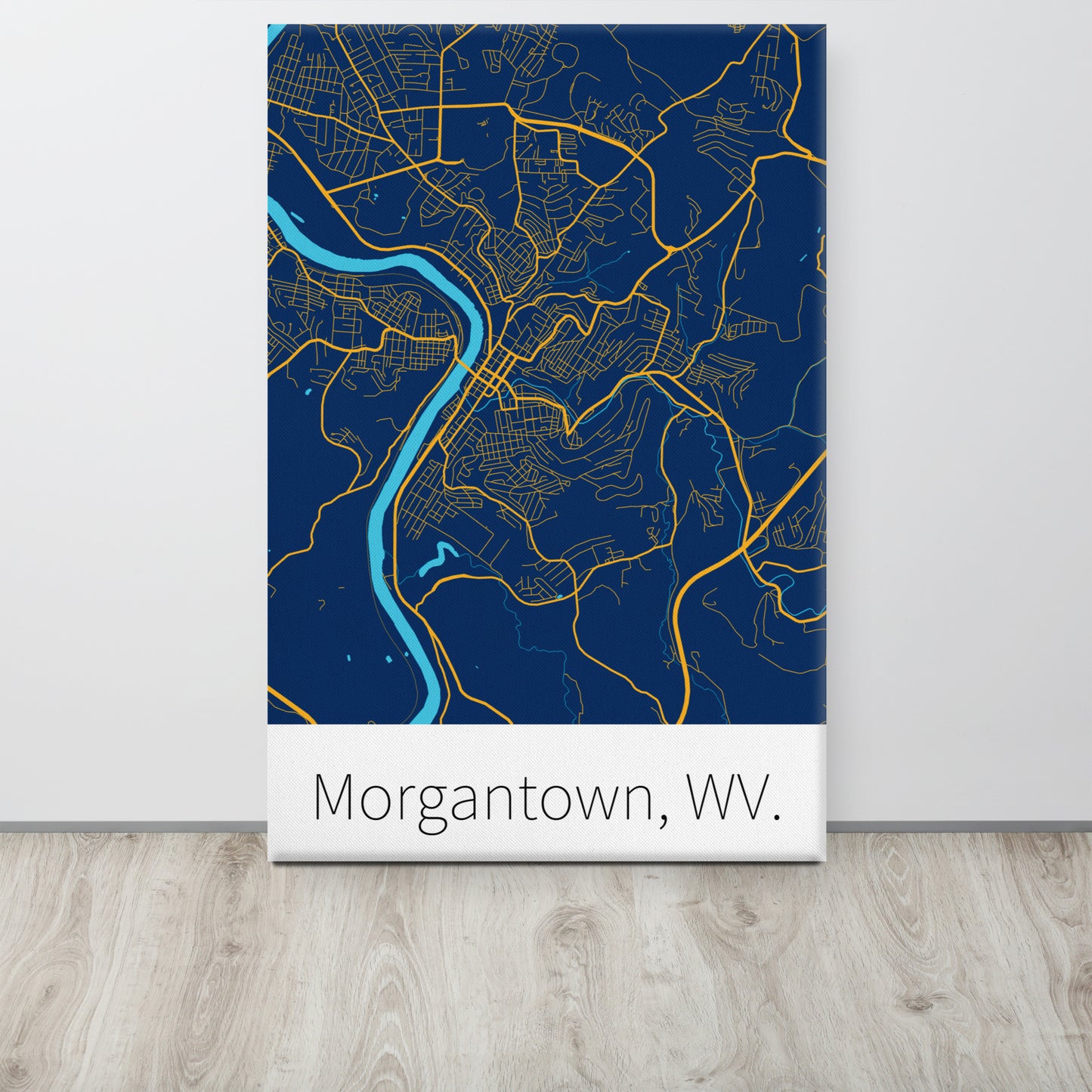 Morgantown, WV. - Blue & Gold