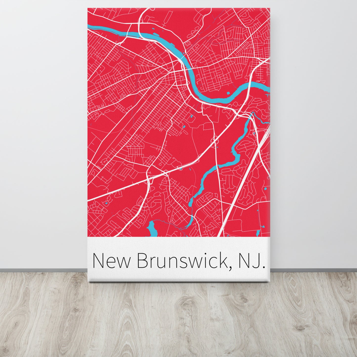 New Brunswick, NJ. - Scarlet & White