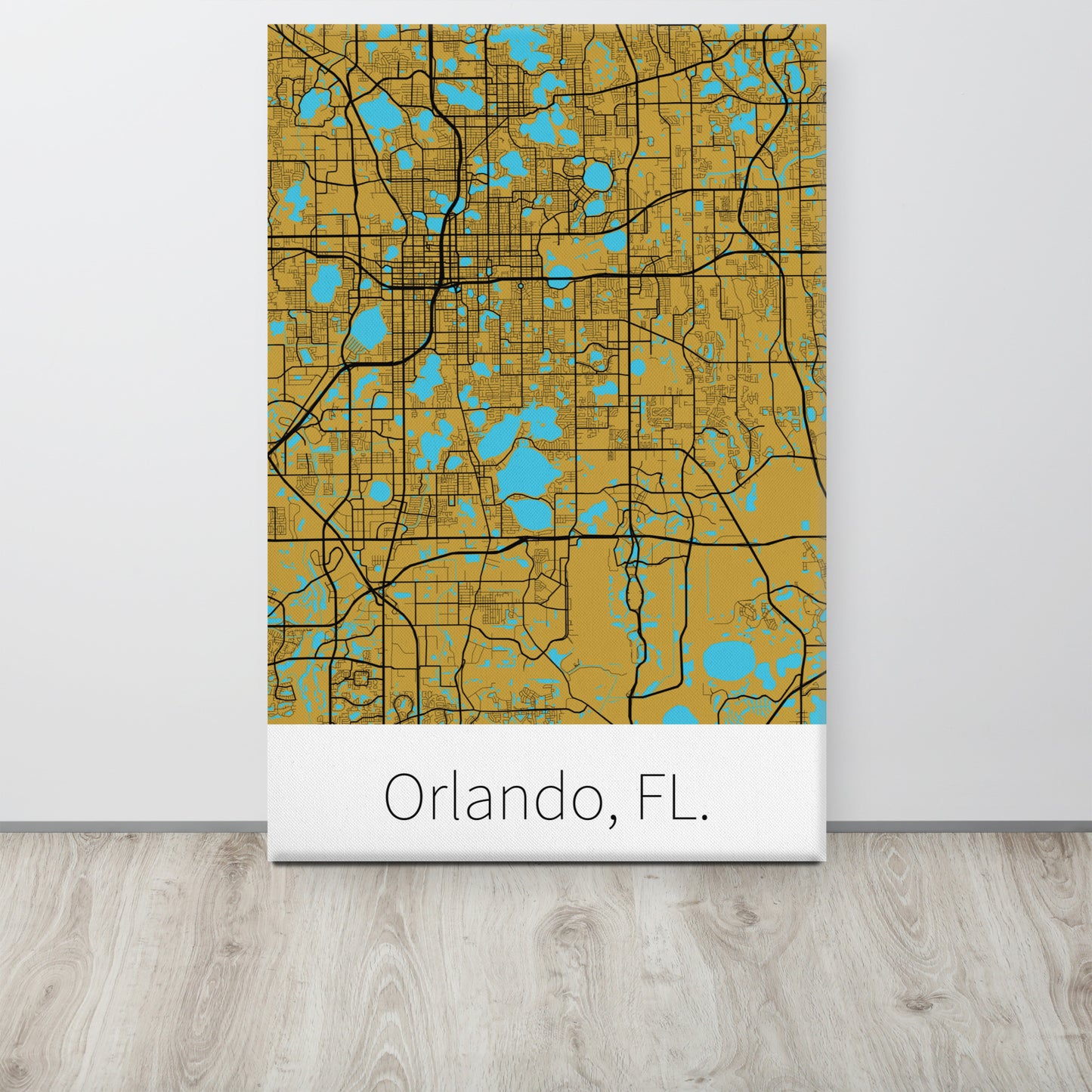 Orlando, FL. - Metallic Gold & Black