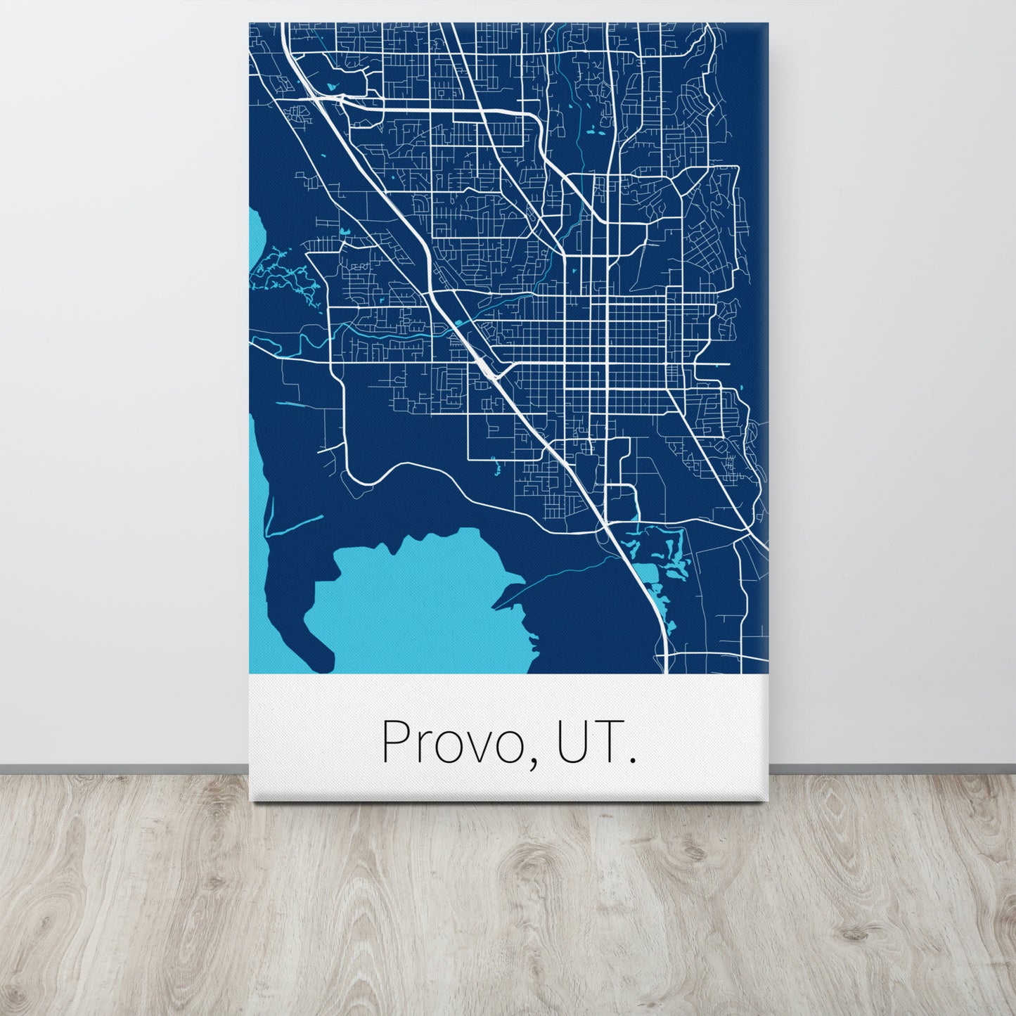 Provo, UT. - Blue & White