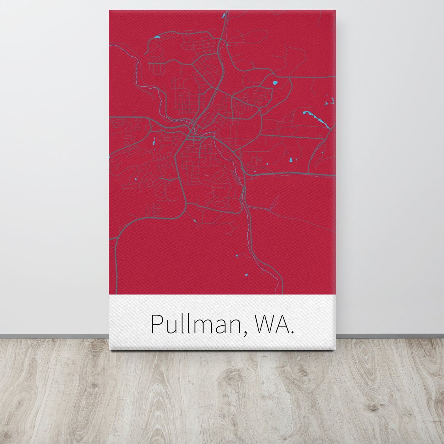 Pullman, WA. - Crimson & Gray