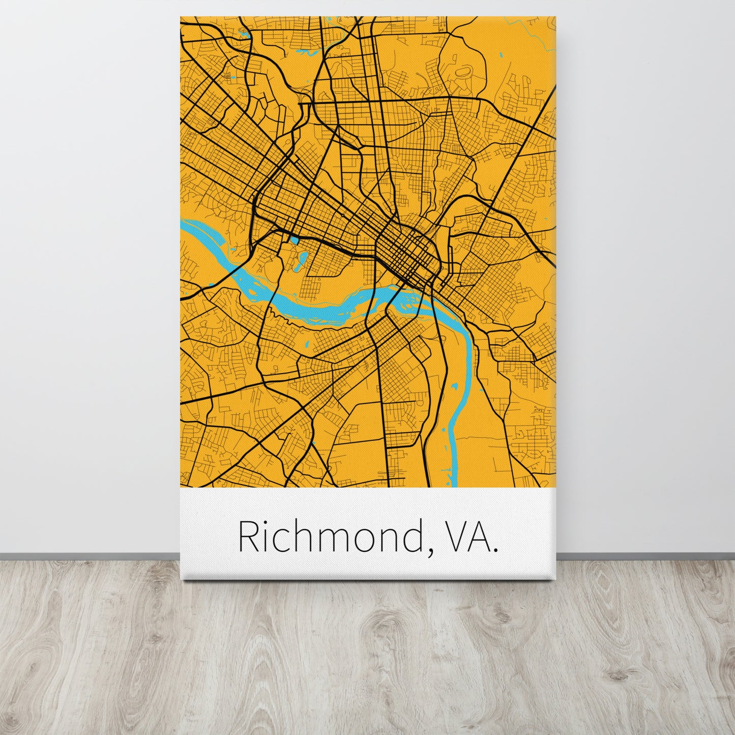 Richmond, VA. - Gold & Black