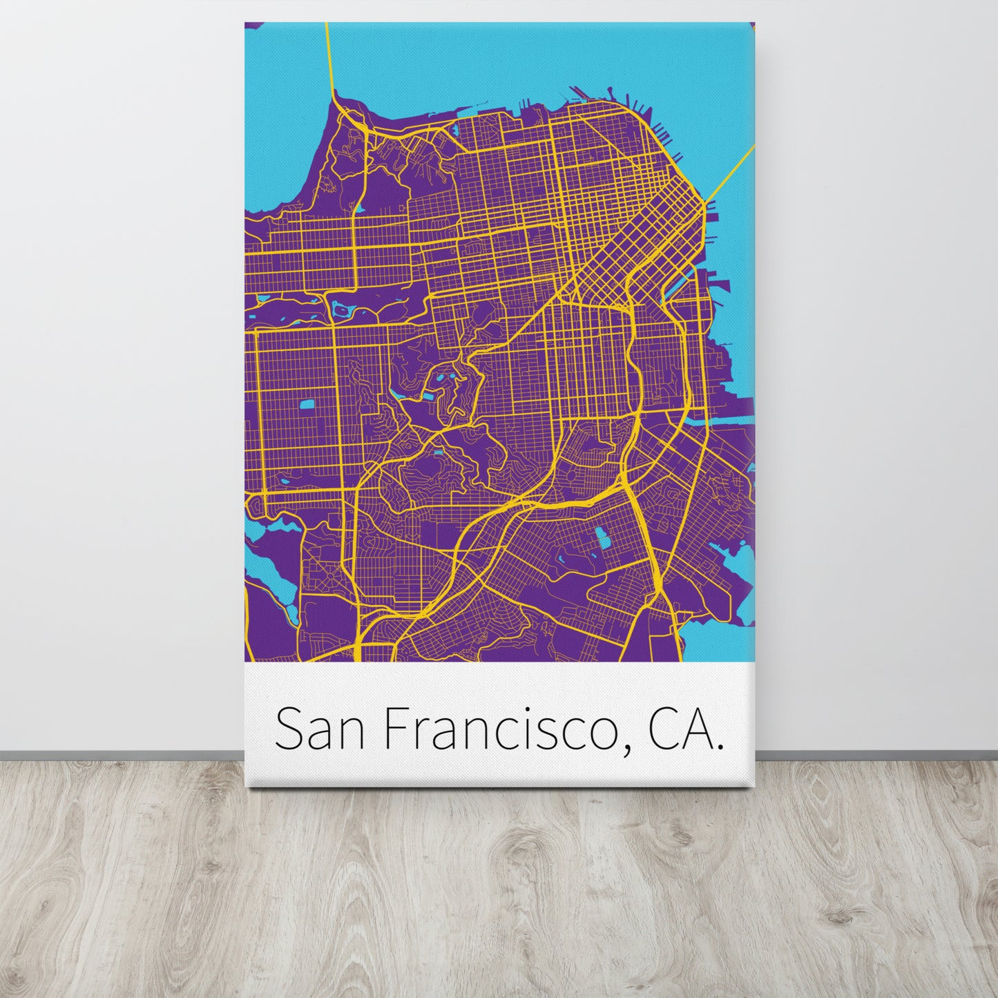 San Francisco, CA. - Purple & Gold