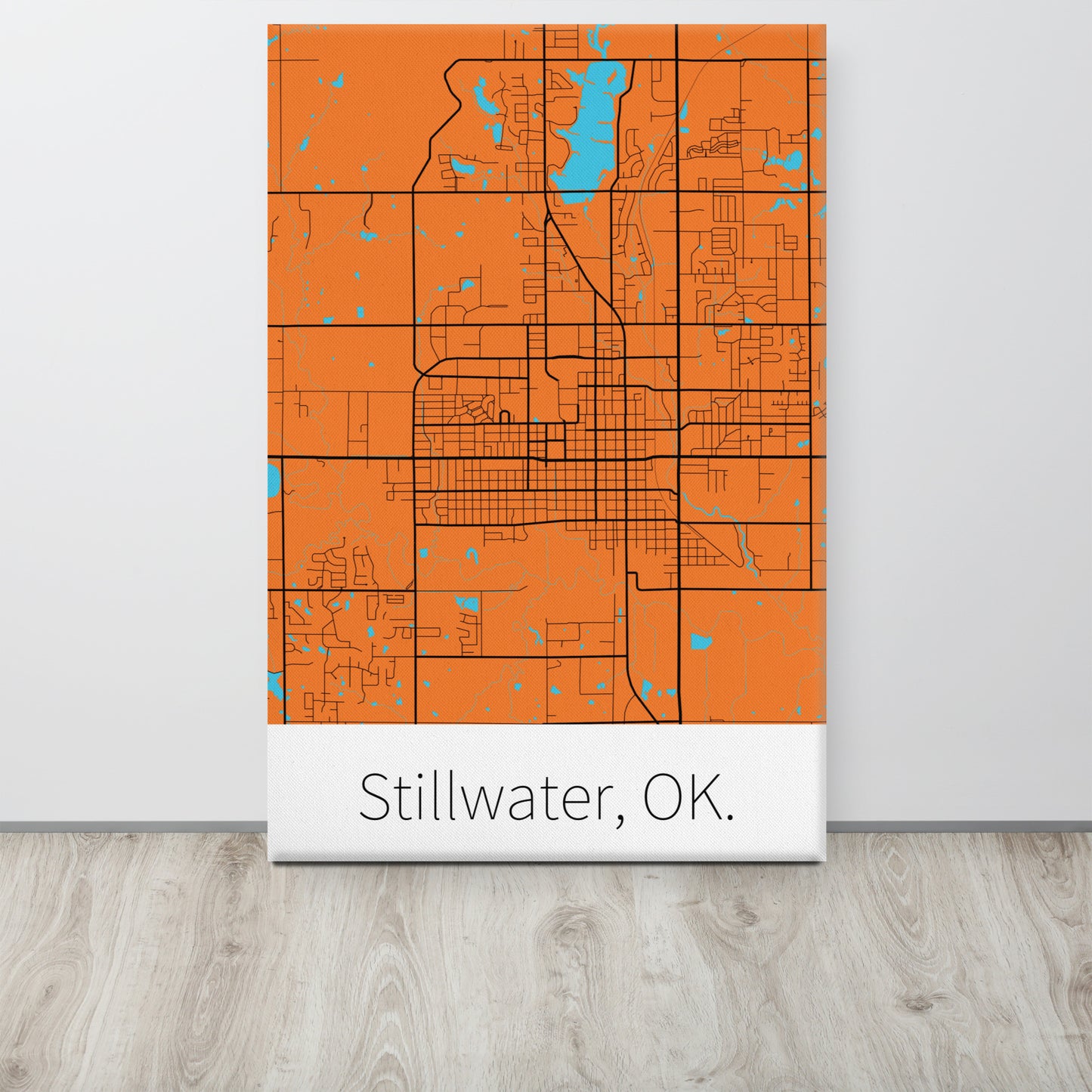 Stillwater, OK. - Orange & Black