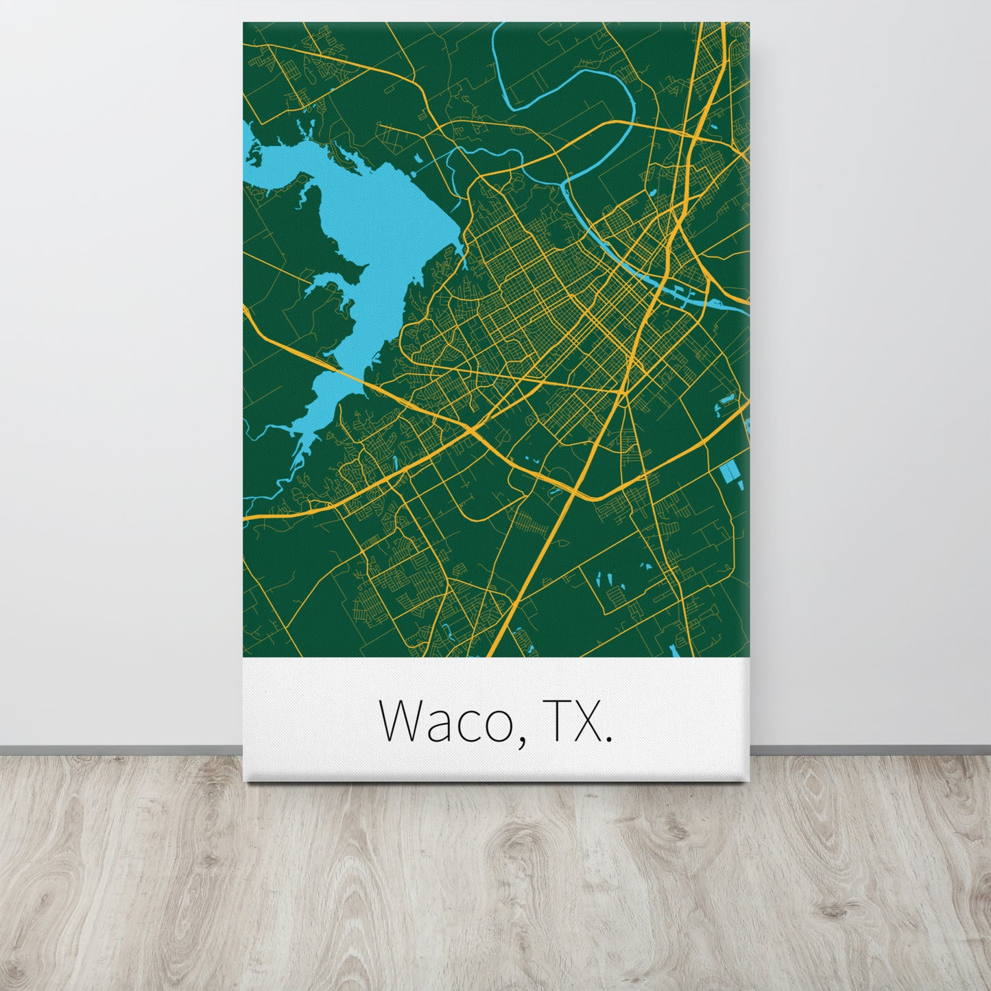 Waco, TX. - Green & Gold