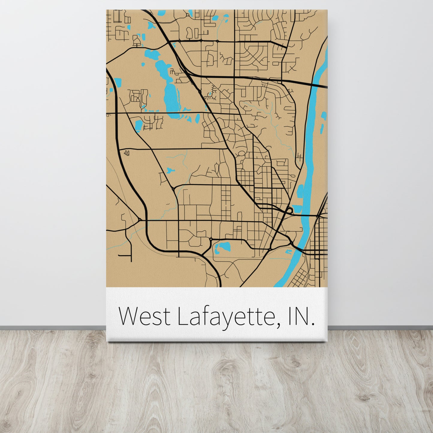 West Lafayette, IN. - Athletic Gold & Black