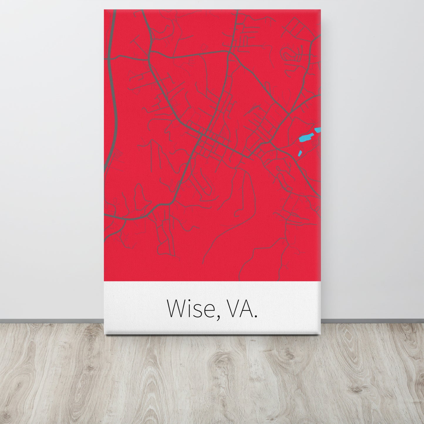 Wise, VA. - Red & Gray