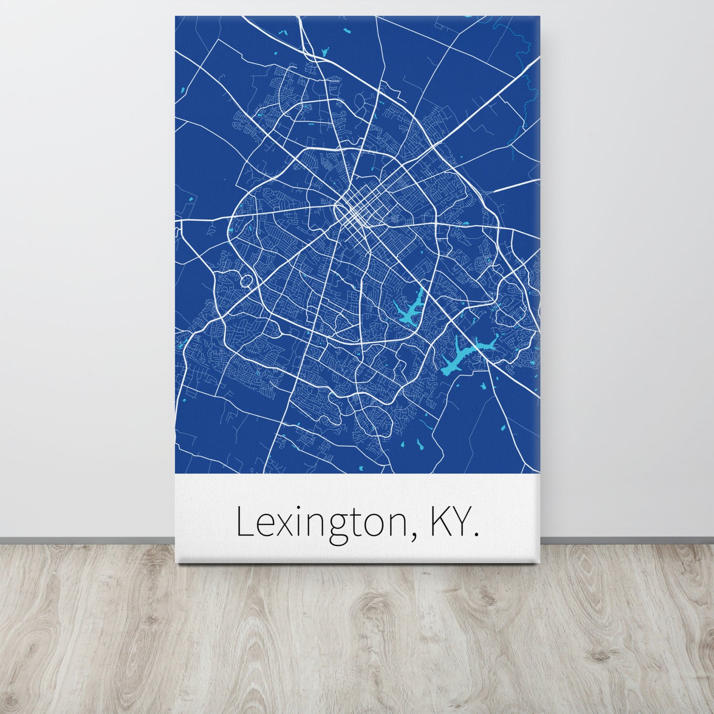 Lexington, KY. - Blue & White