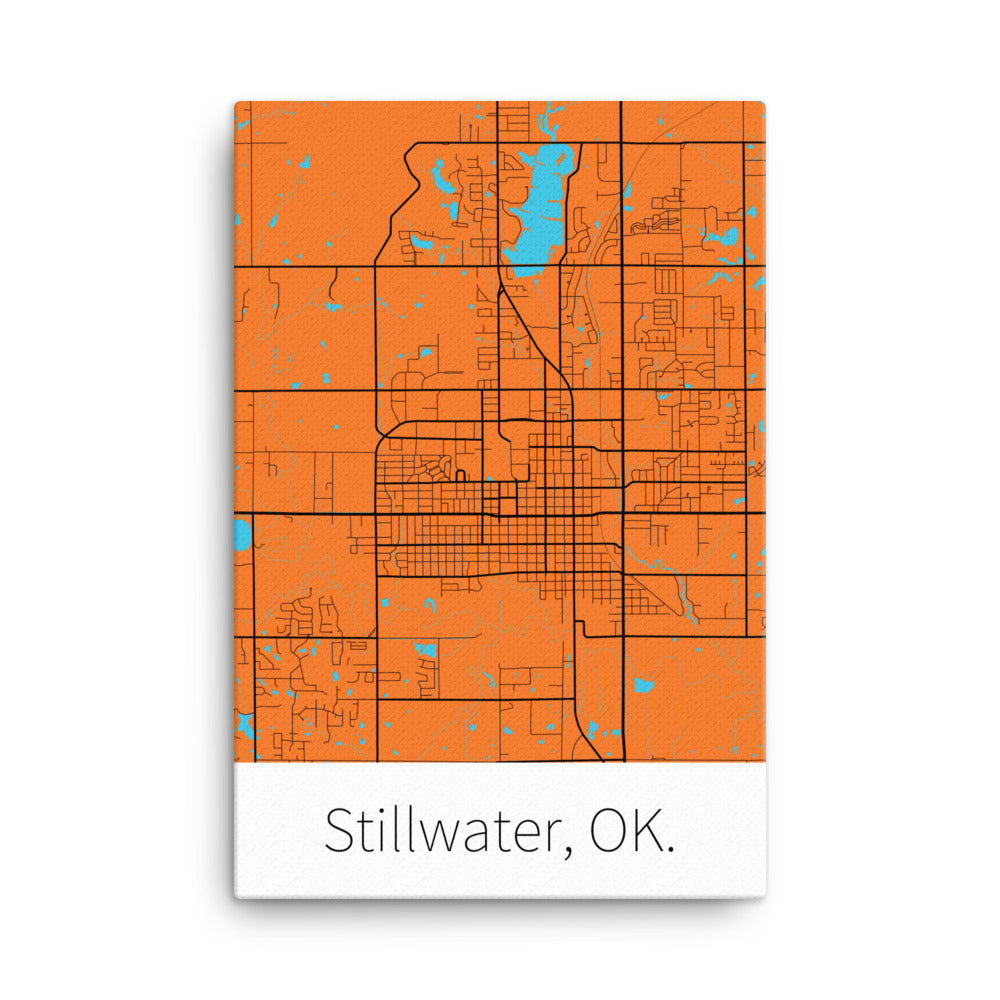 Stillwater, OK. - Orange & Black