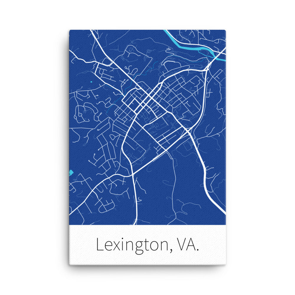 Lexington, VA. - Royal Blue & White