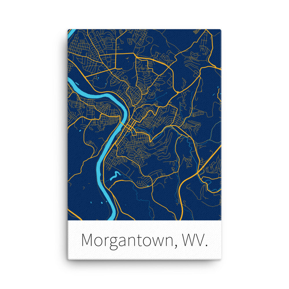 Morgantown, WV. - Blue & Gold