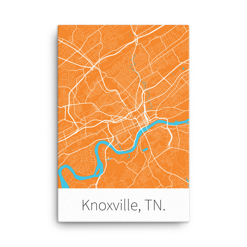 Knoxville, TN. - Orange & White