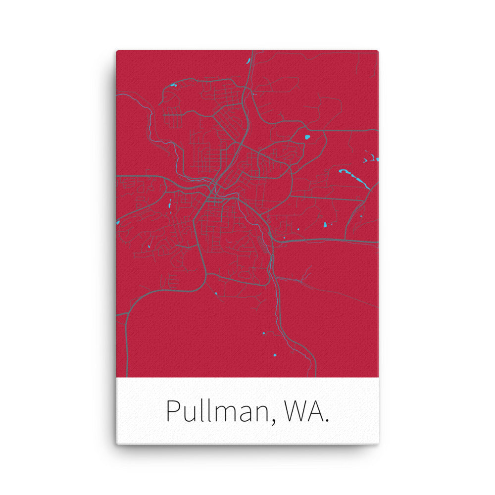 Pullman, WA. - Crimson & Gray