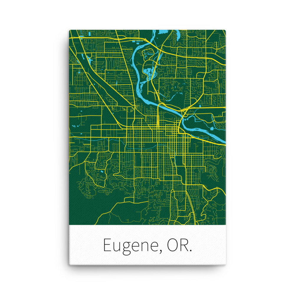 Eugene, OR. - Oregon Green & Yellow