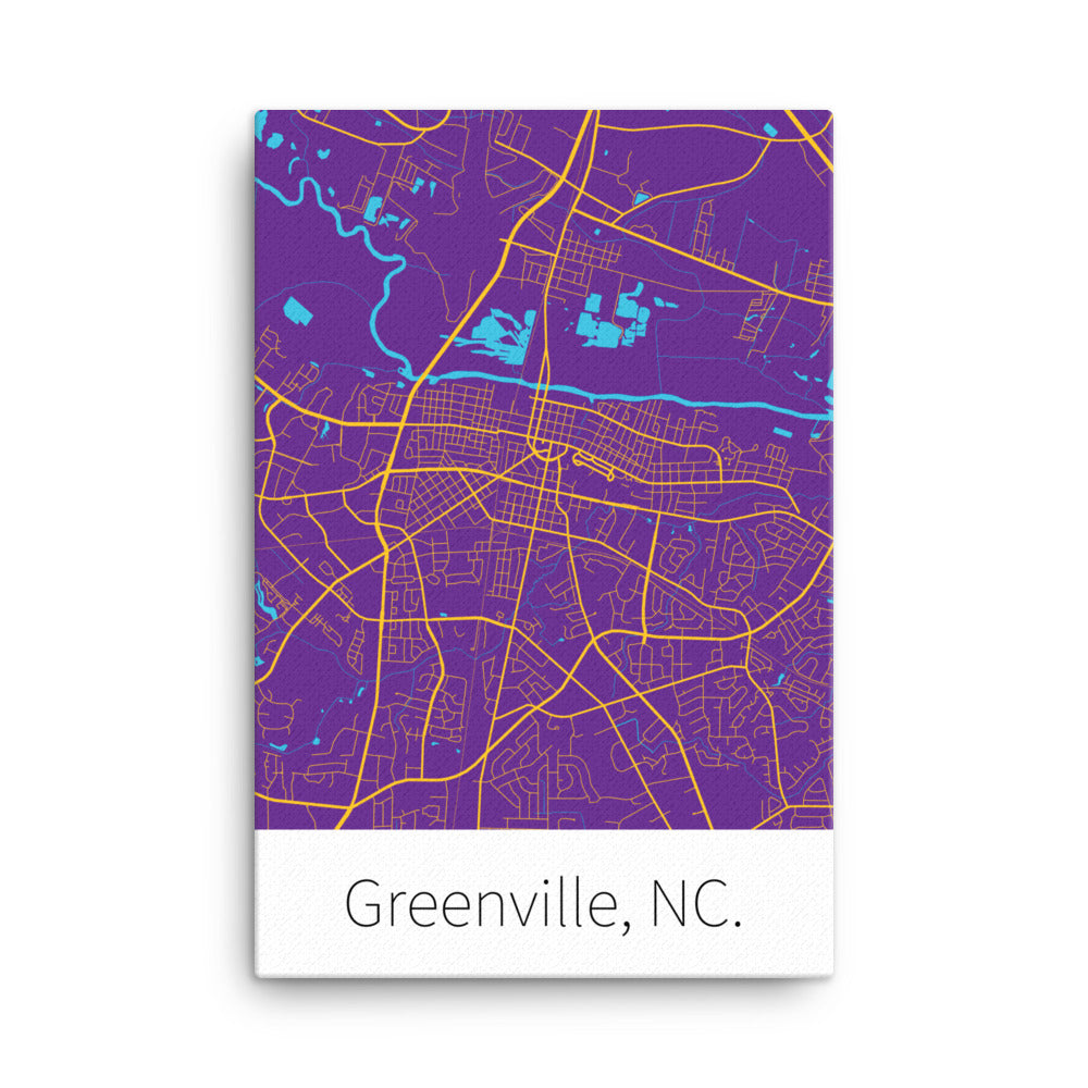 Greenville, NC. - Purple & Gold