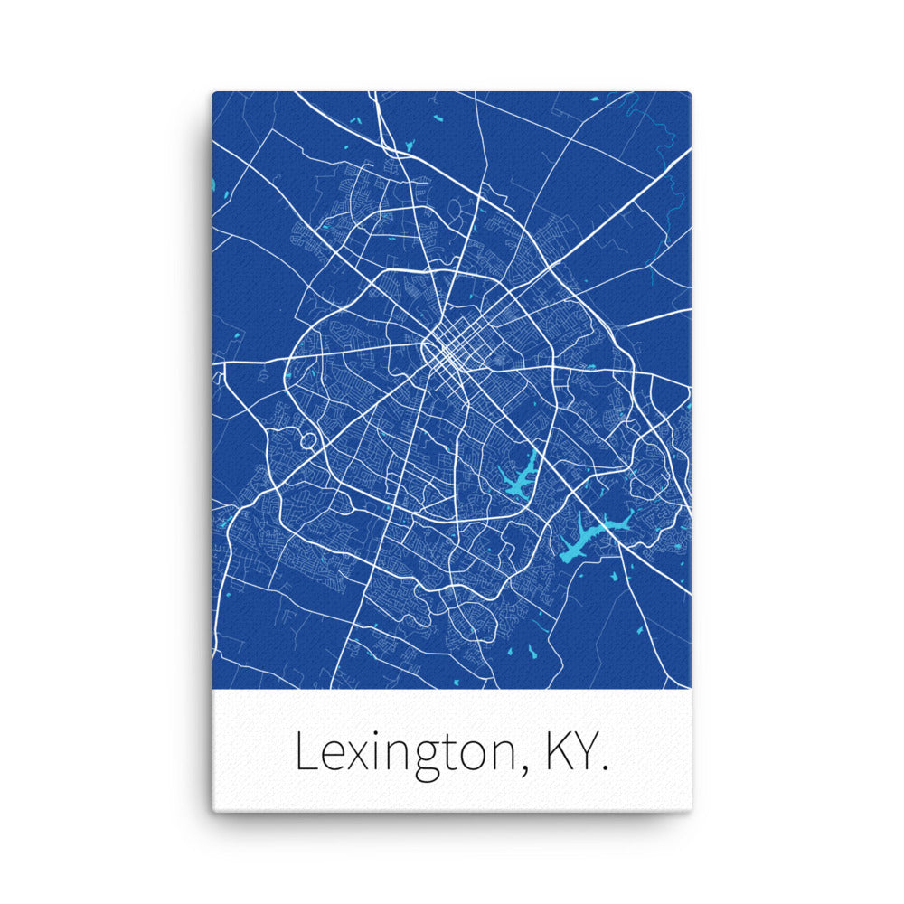 Lexington, KY. - Blue & White