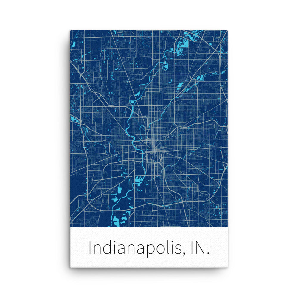 Indianapolis, IN. - Speed Blue & Gray