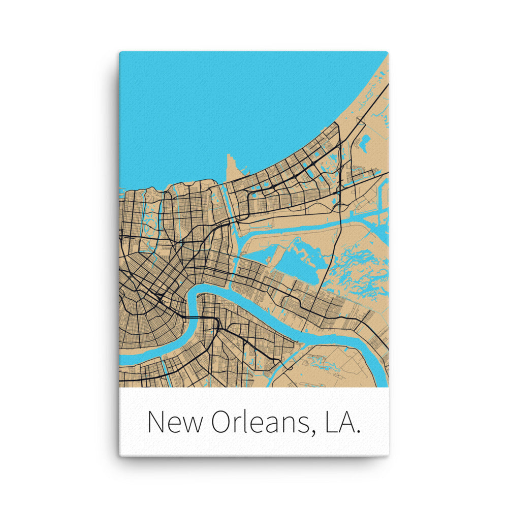 New Orleans, LA. - Old Gold & Black