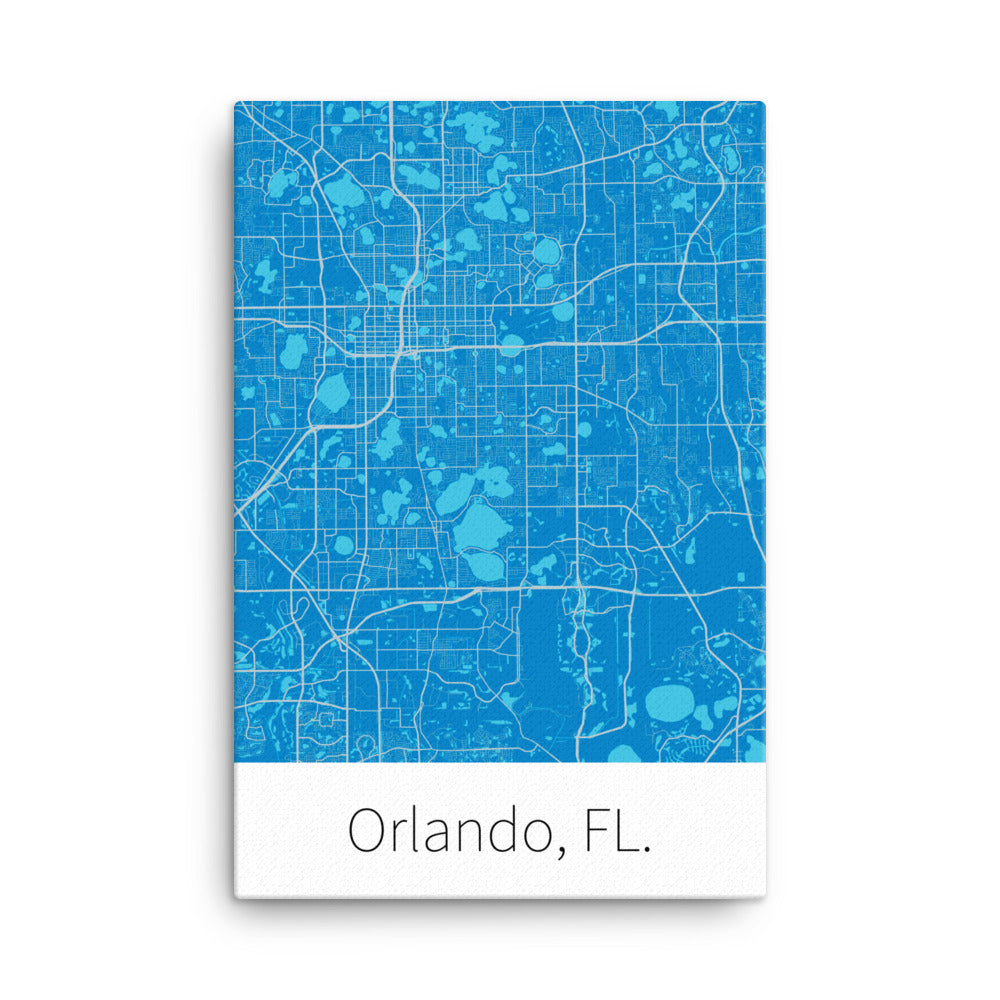 Orlando, FL. - Blue & Silver