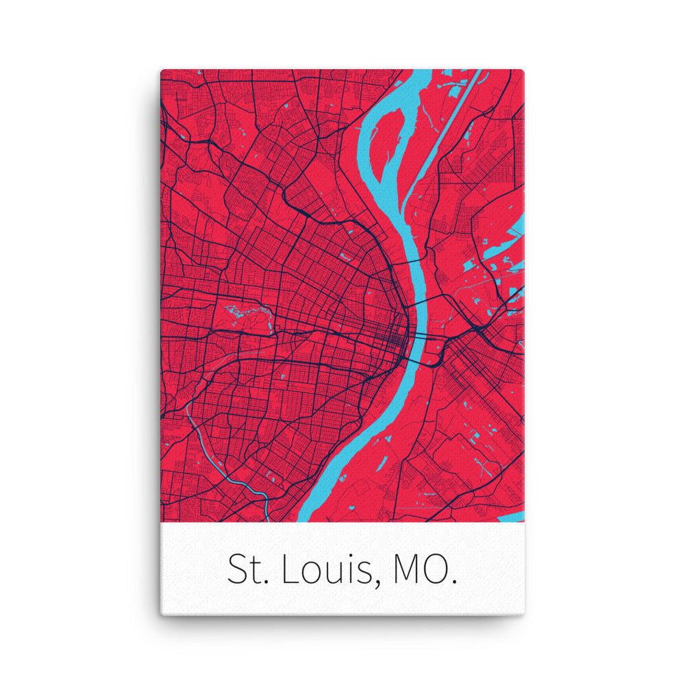 St. Louis, MO. - Cardinal Red & Navy