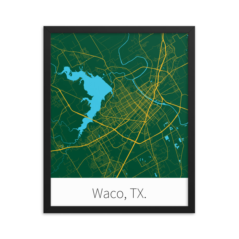 Waco, TX. - Green & Gold