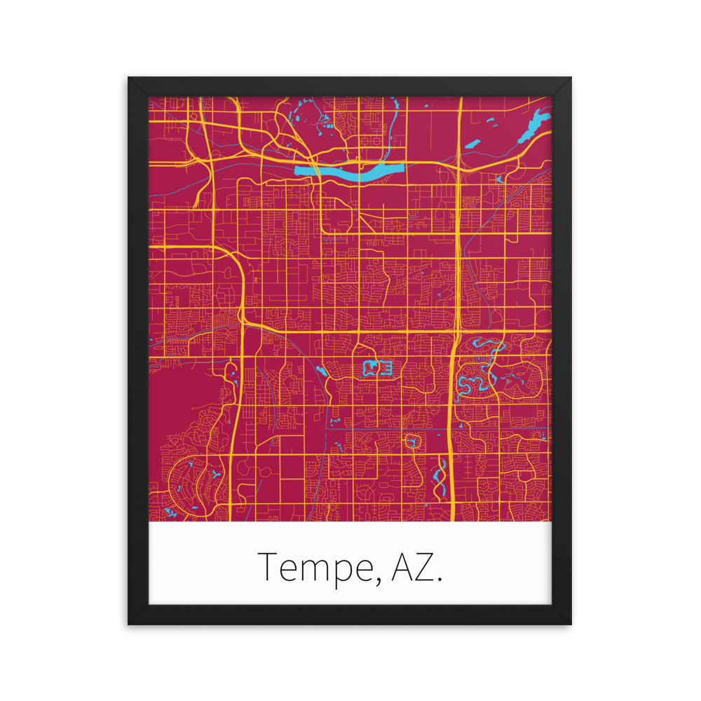 Tempe, AZ. - Maroon & Gold