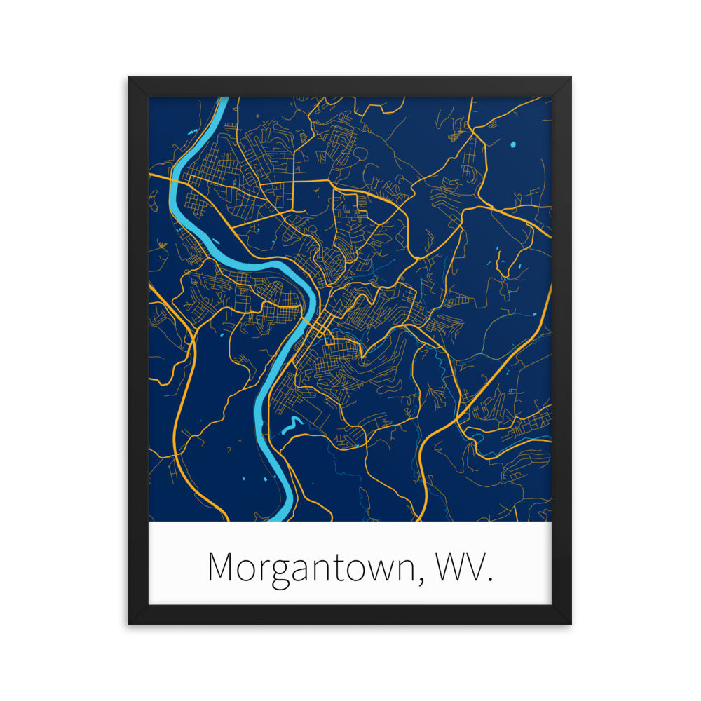 Morgantown, WV. - Blue & Gold