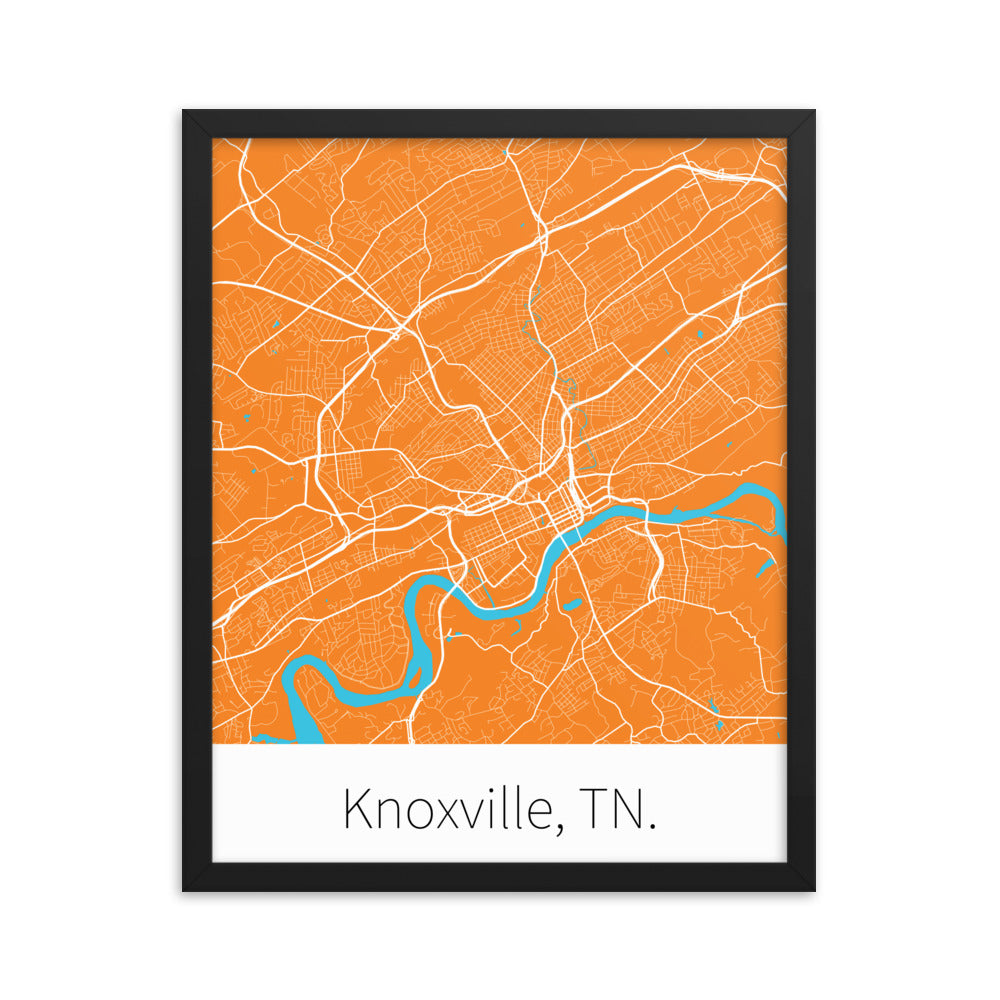 Knoxville, TN. - Orange & White