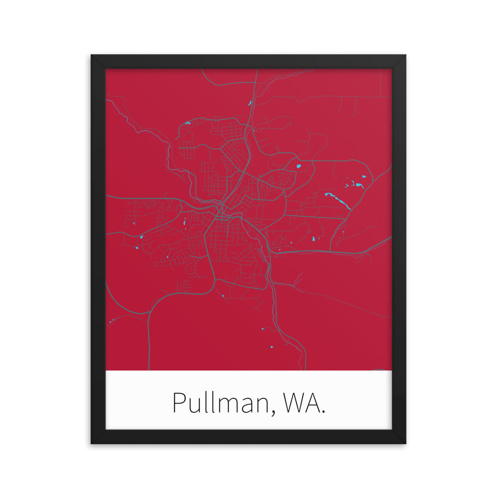 Pullman, WA. - Crimson & Gray