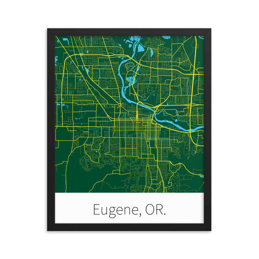 Eugene, OR. - Oregon Green & Yellow