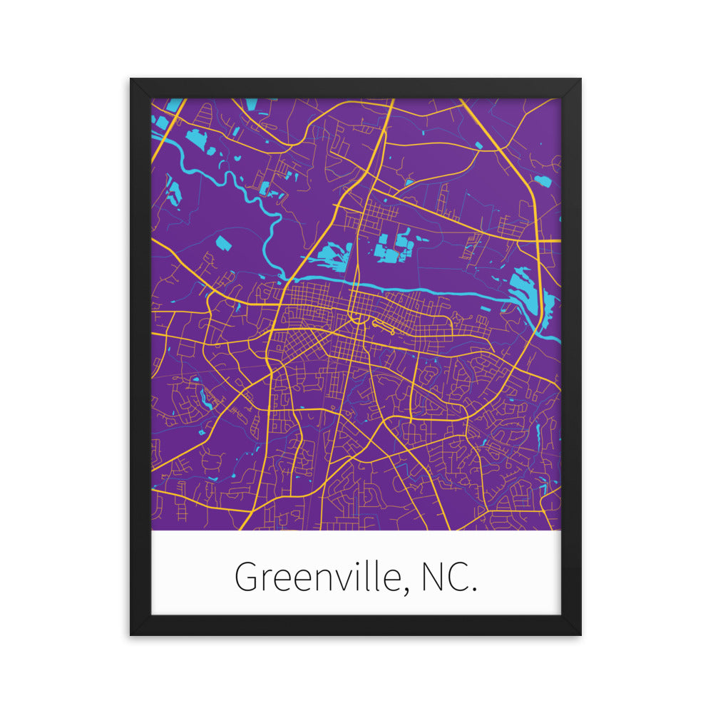 Greenville, NC. - Purple & Gold