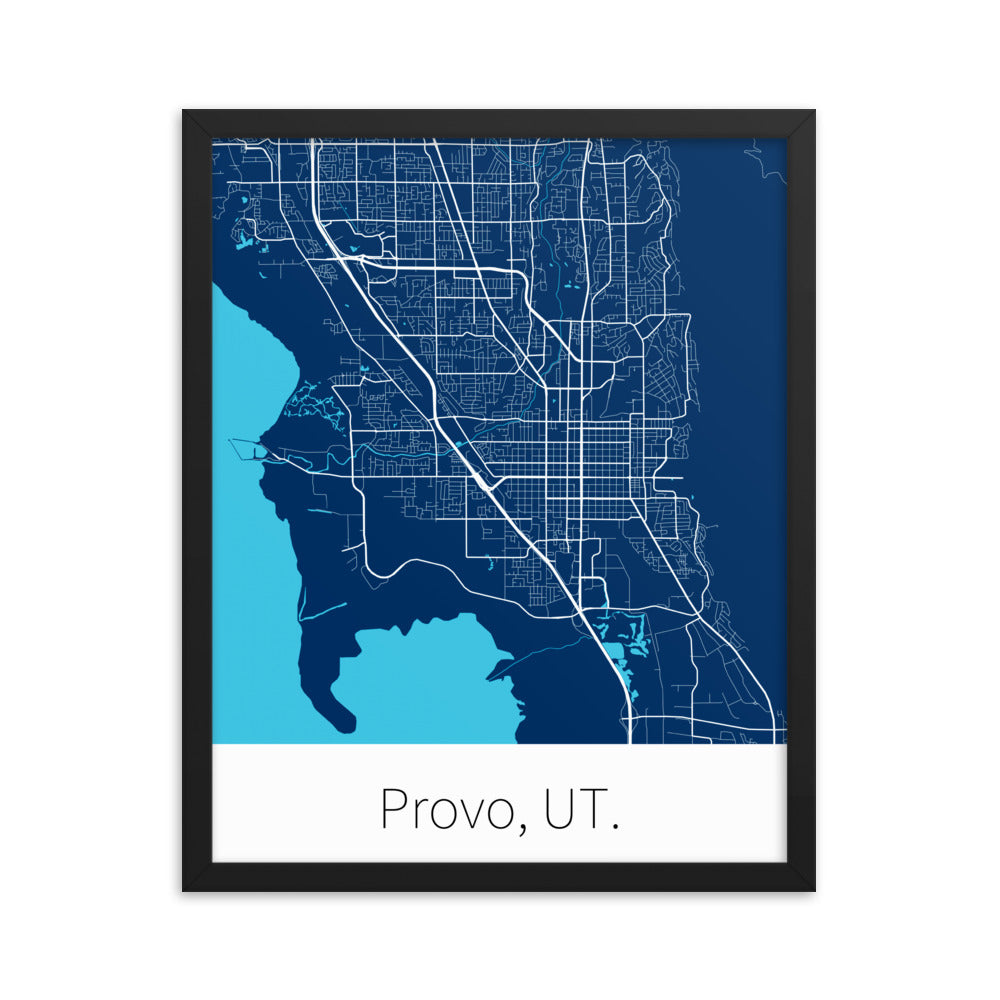 Provo, UT. - Blue & White