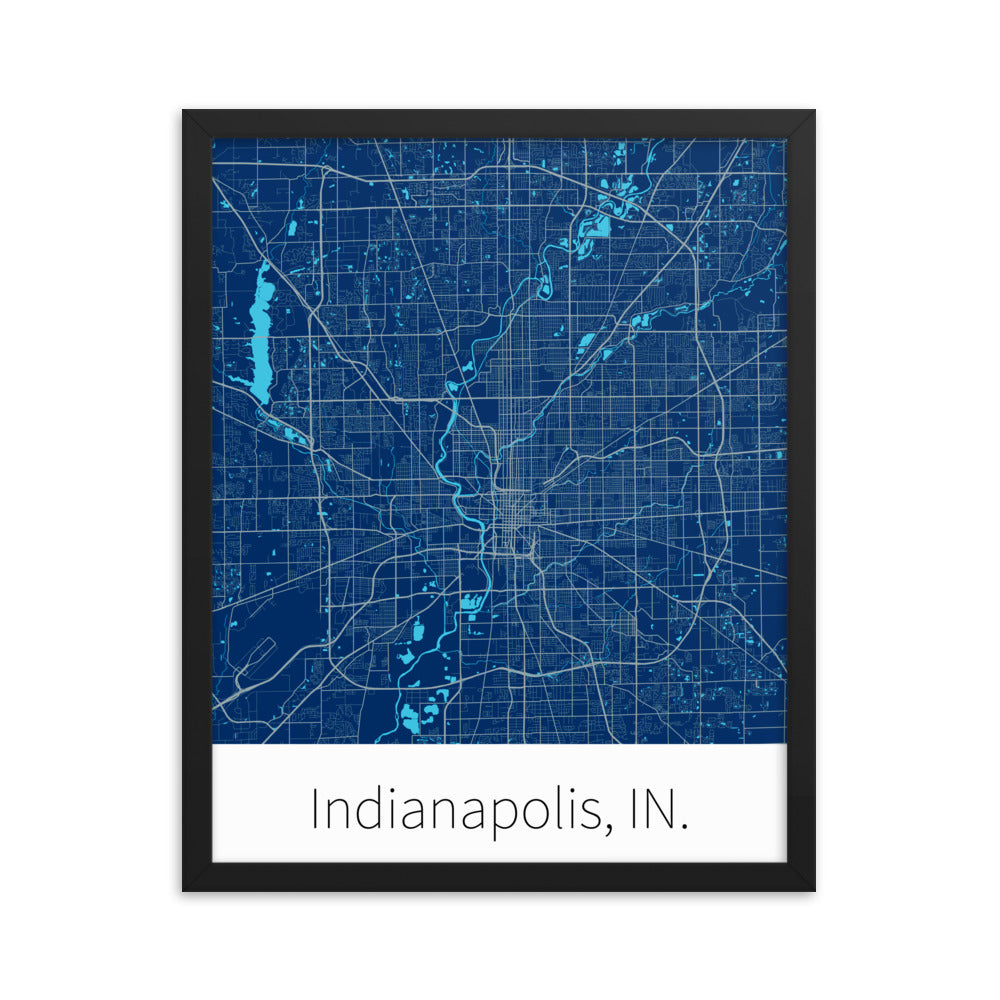 Indianapolis, IN. - Speed Blue & Gray