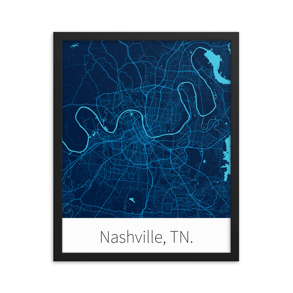 Nashville, TN. - Navy & Blue