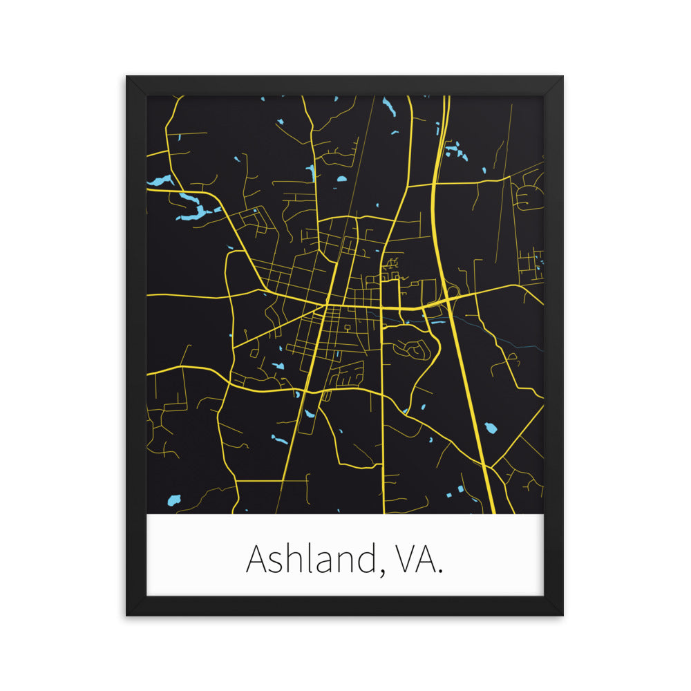 Ashland, VA. - Black & Yellow