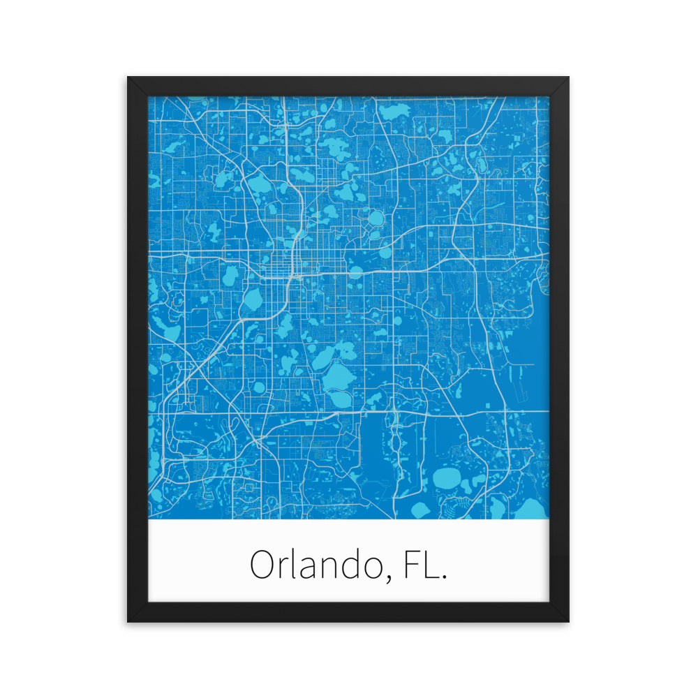 Orlando, FL. - Blue & Silver