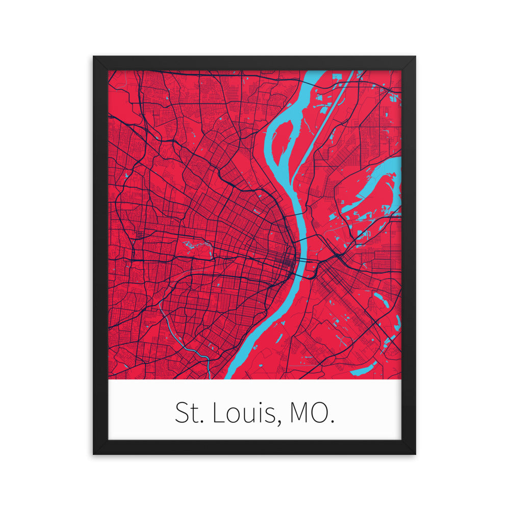 St. Louis, MO. - Cardinal Red & Navy