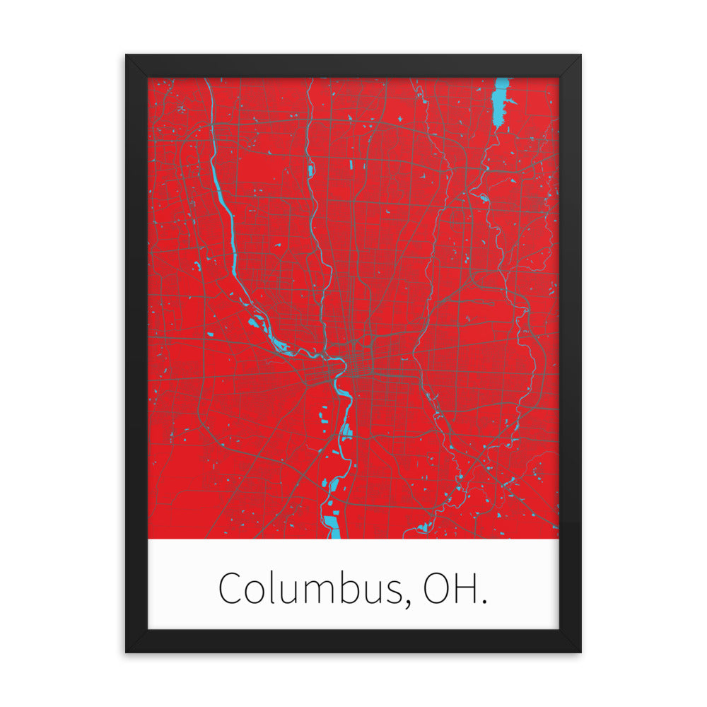 Columbus, OH. - Scarlet & Gray