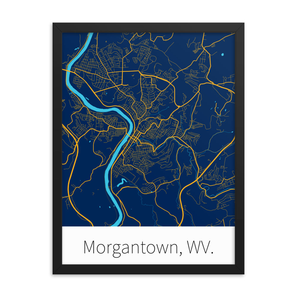 Morgantown, WV. - Blue & Gold