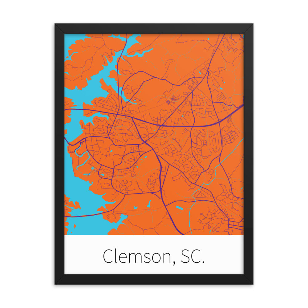 Clemson, SC. - Orange & Regalia