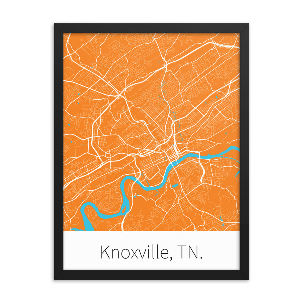 Knoxville, TN. - Orange & White