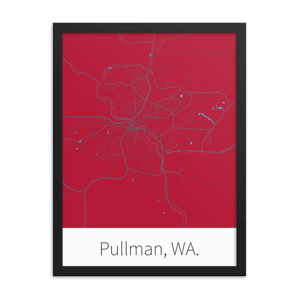 Pullman, WA. - Crimson & Gray