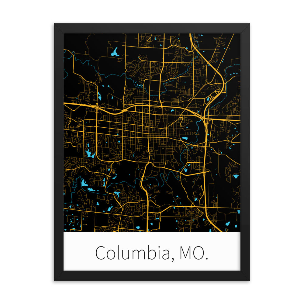 Columbia, MO. - Black & Gold