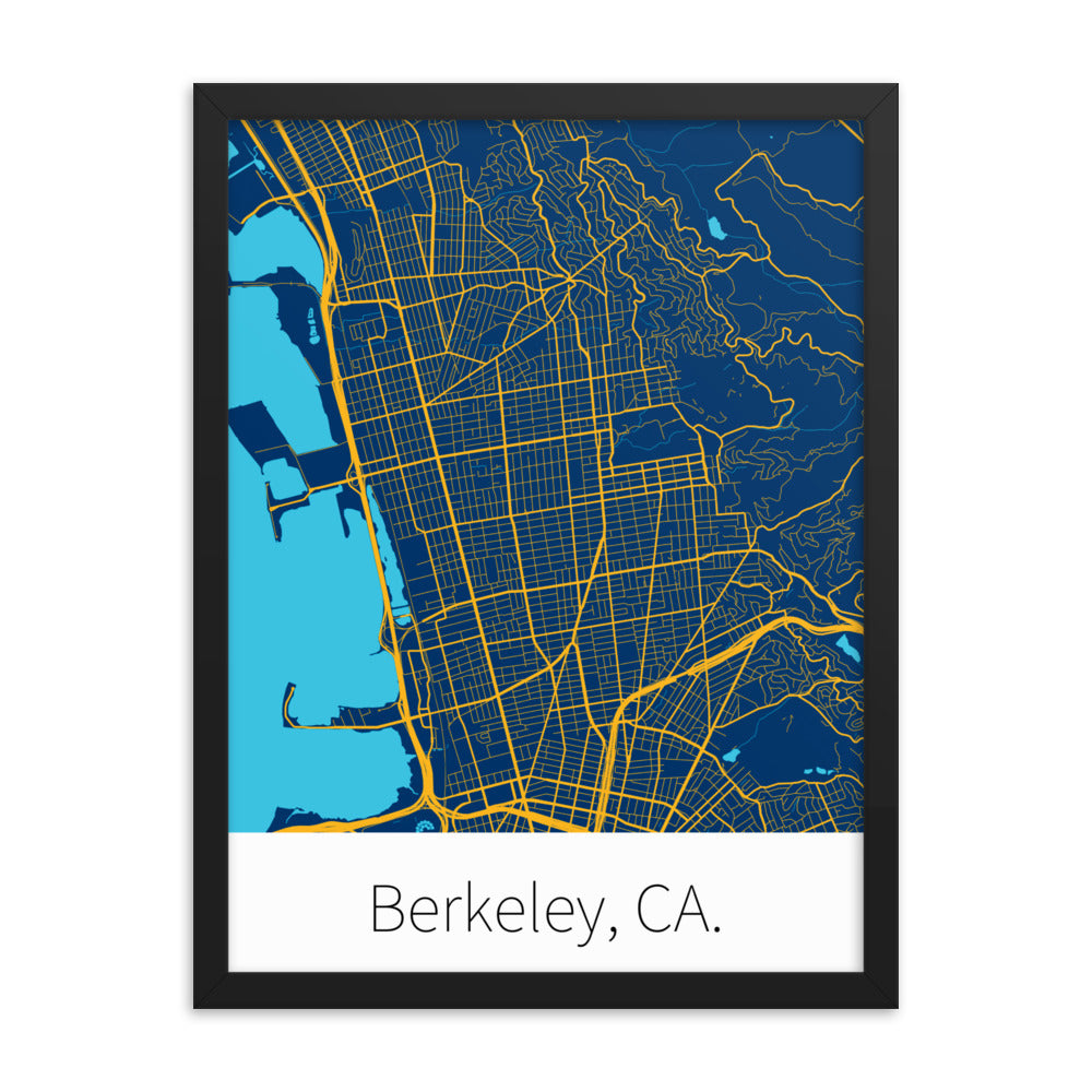 Berkeley, CA. - Berkeley Blue & California Gold