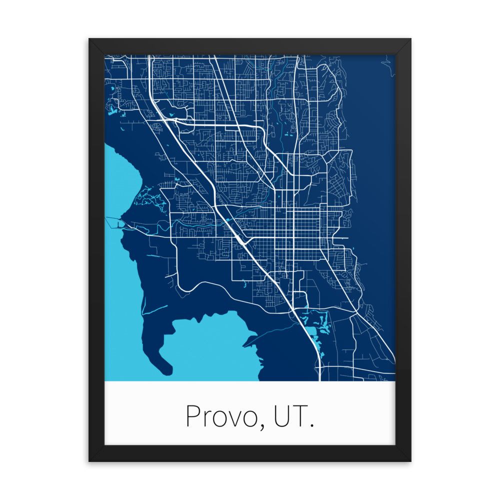 Provo, UT. - Blue & White