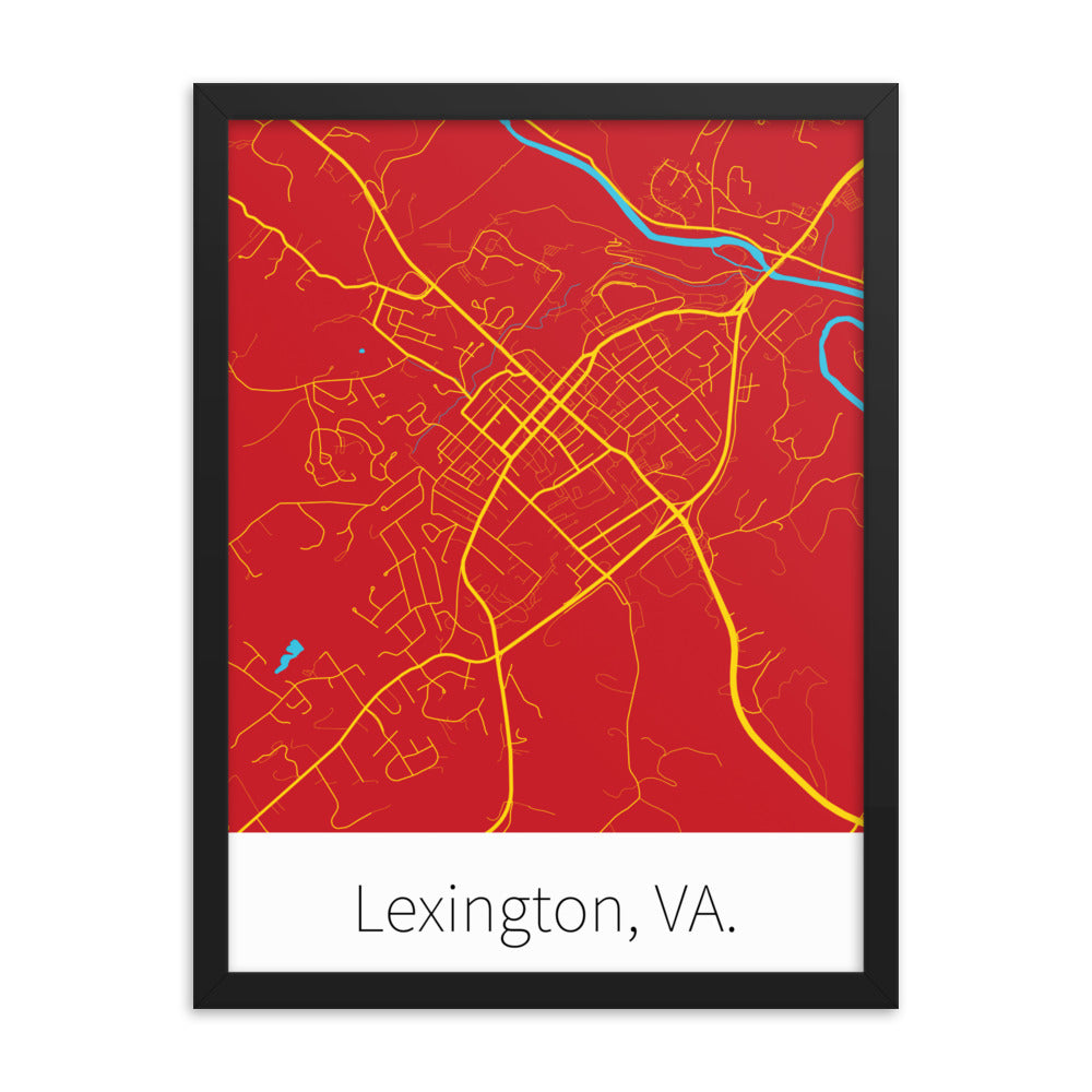 Lexington, VA. - Red & Yellow