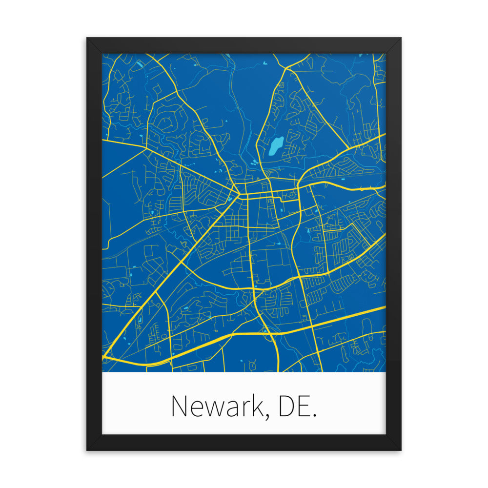 Newark, DE. - Blue & Yellow