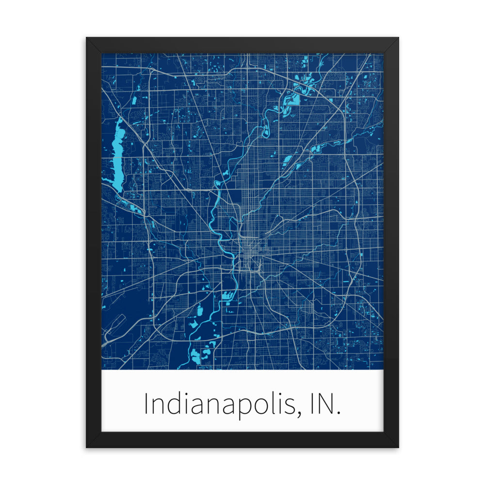 Indianapolis, IN. - Speed Blue & Gray