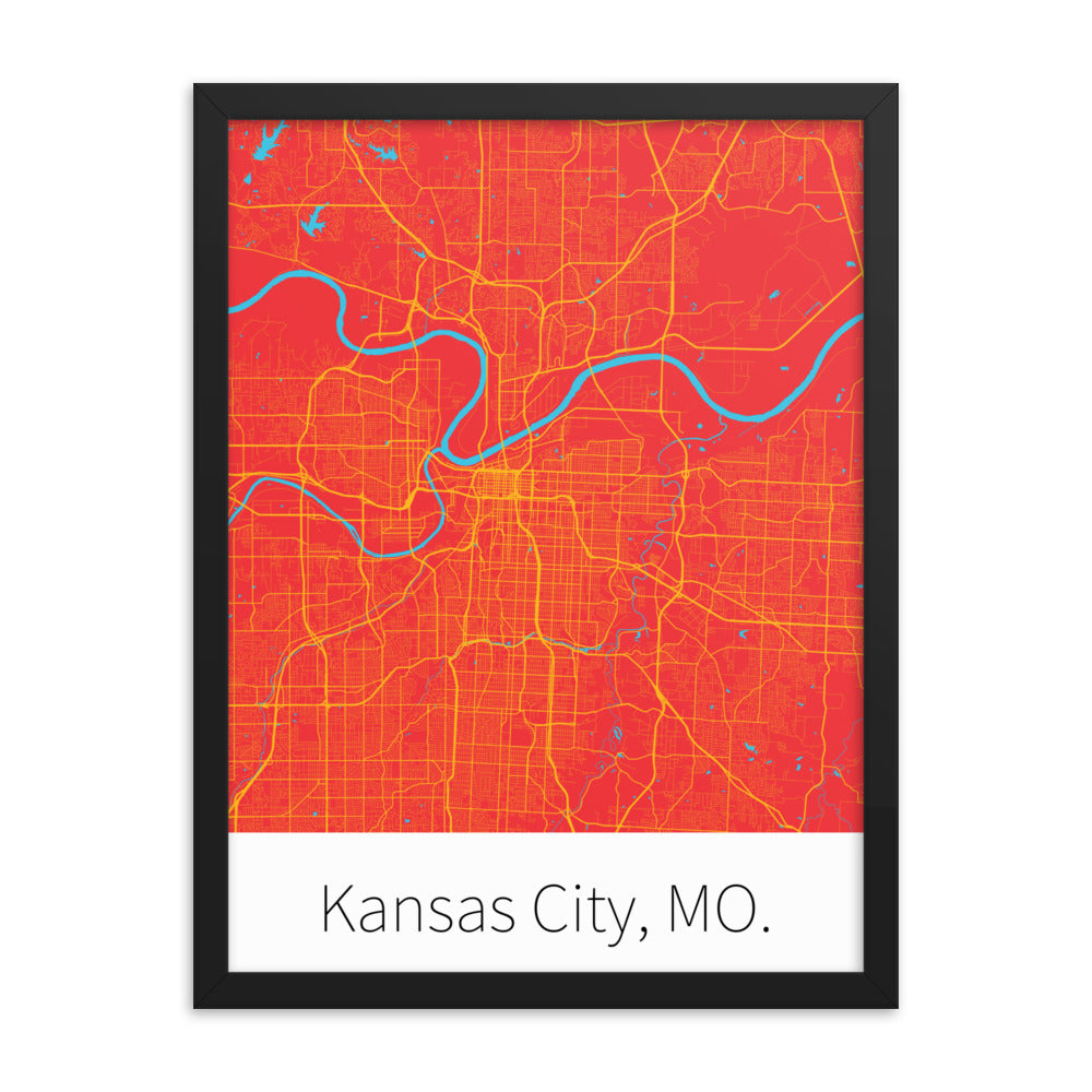 Kansas City, MO. - Red & Gold