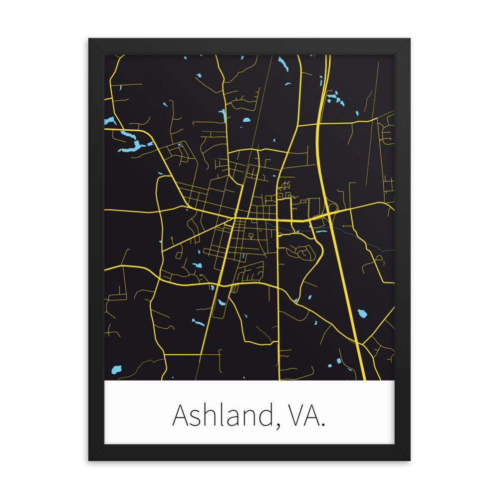 Ashland, VA. - Black & Yellow